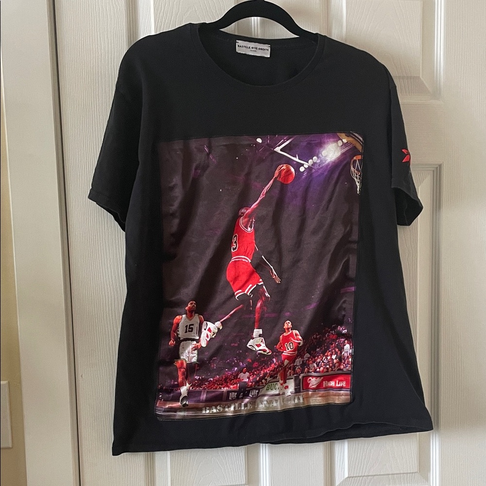 Rare bastille Michael Jordan basketball t shirt